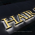 Wall mounted 3d led letter sign board outdoor 3d acrylic led channel letter for hair shop